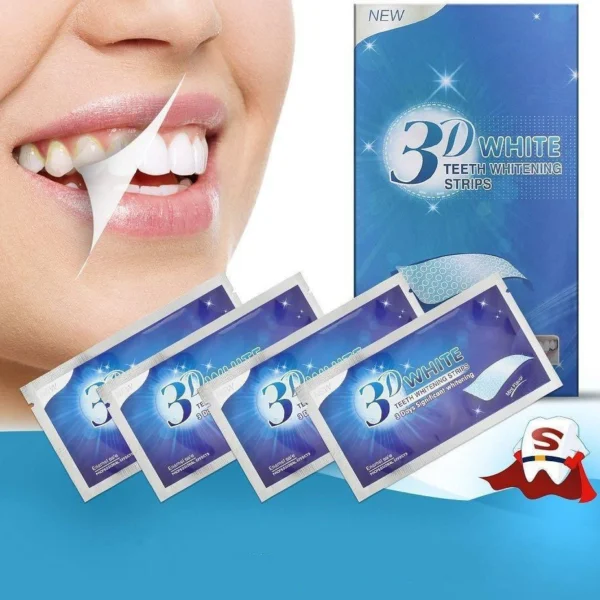 Полоски для отбеливания зубной эмали 3D White