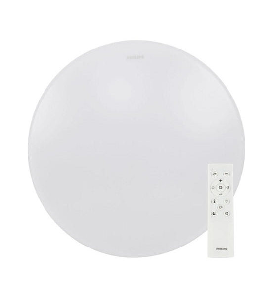 PHILIPS White Ceiling Lamp Acrylic LED 36W Tri-color CL610/36W Size 48 x 48 x 5 cm Оригинал