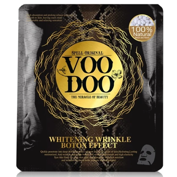 Осветляющая ботокс - маска со змеиным ядом Voodoo 1 или 10 шт