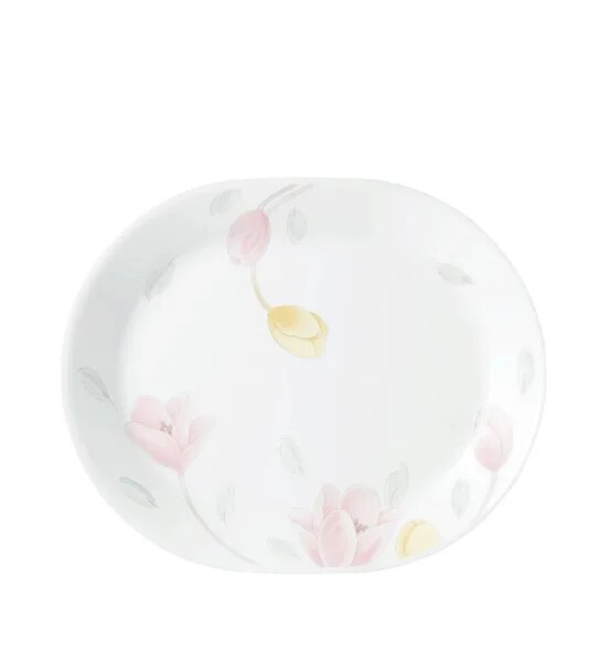 CORELLE Serving Platter 10" X 12" (25.5 Cm. X 32 Cm.) Elegant City White Оригинал