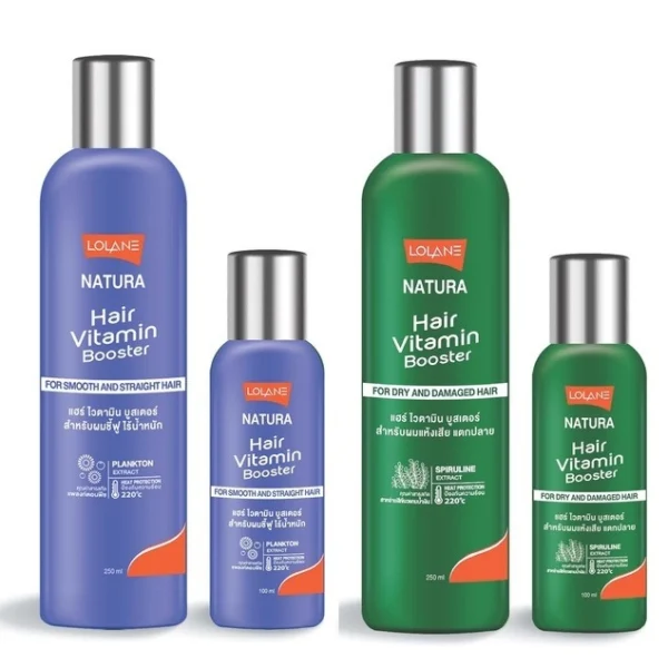 Витаминная сыворотка для сухих и повреждённых волос Lolane Natura 100 или 250 мл 2 вида