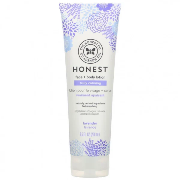 The Honest Company, Успокаивающий лосьон для лица и тела, с лавандой, 250 мл (8,5 жидк. Унции)