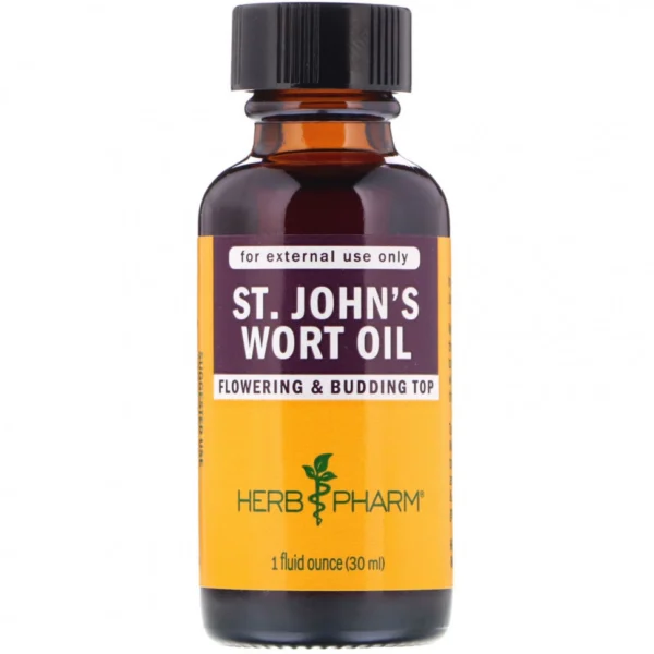Herb Pharm, Масло зверобоя, 1 жидкая унция (30 мл)