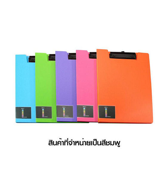 ORCA ORCA คลิปบอร์ดพลาสติกมีปก ขนาด A4 สีชมพู Оригинал