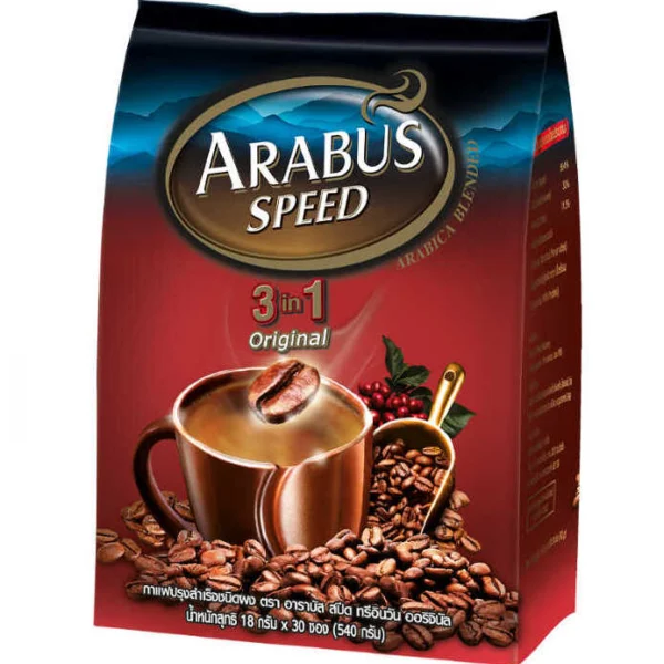 Кофе 3 в 1 со сливками Американо Arabus Seed 1 или 30 пакетиков