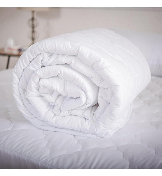 LUCKY MATTRESS KING SIZE DUVET FILLING PREMIUM SOFT 90X100 INCHES (228x254 cm) WHITE Оригинал