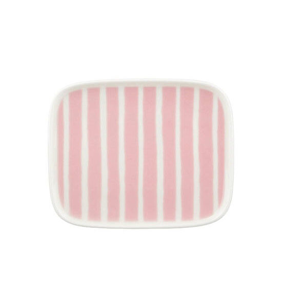 MARIMEKKO PINK PICCOLO PLATE 15X12 CM Оригинал