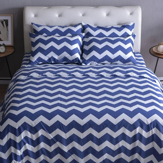 LUCKY MATTRESS 5 FT. CD 015 DUVET COTTON 100% SIGNATURE COTTON COLLECTION 74 X 90 INCHES (188 X 228 CM.) BLUE Оригинал