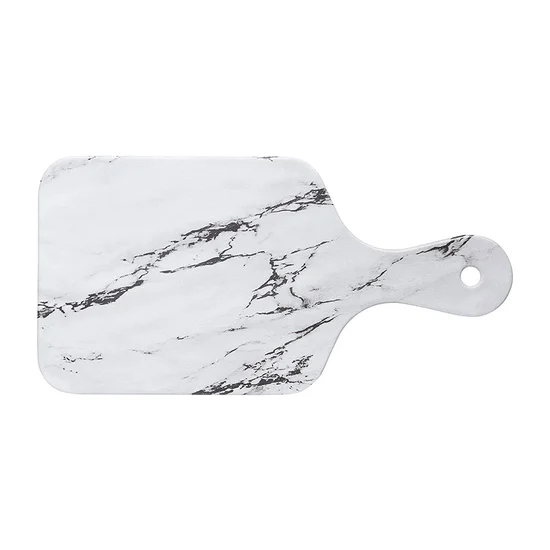 KITCHEN CRAFT Serving Board Mini Melamine Marble Effect model.KCSMPLATMBL25 Оригинал