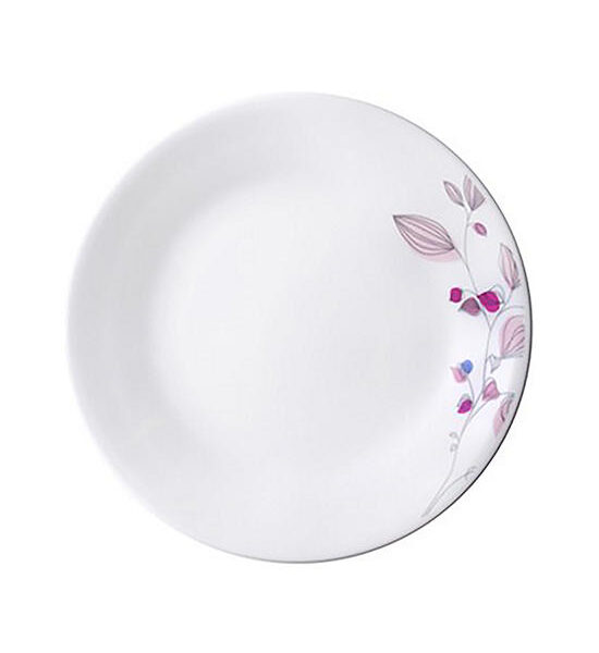 CORELLE Dinner Plate 10 inch Pink Breeze White Оригинал