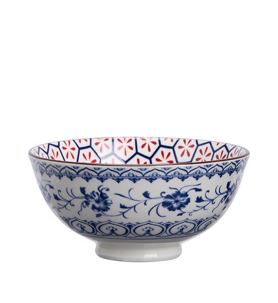 CENTRAL HOME Bowl Porceliain Honey Bloom 4.75 Inch Blue Оригинал