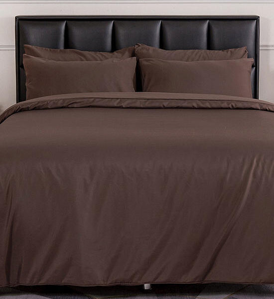 LUCKY MATTRESS 3.5 Ft. MC 008 Micro Touch Earth Tone Style Duvet 60 X 80 Inches (152X203 CM.) Deep Brown Оригинал