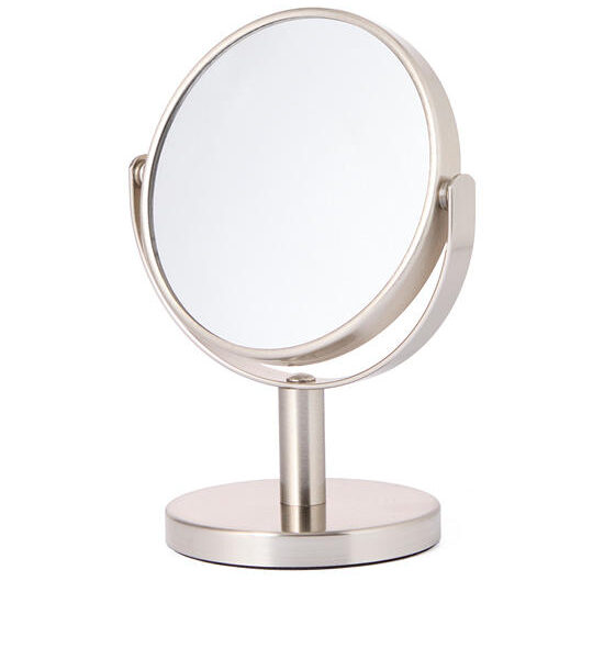 ESQUIRE Desk Mirror X7 DIA10CM NICKEL Silver Оригинал