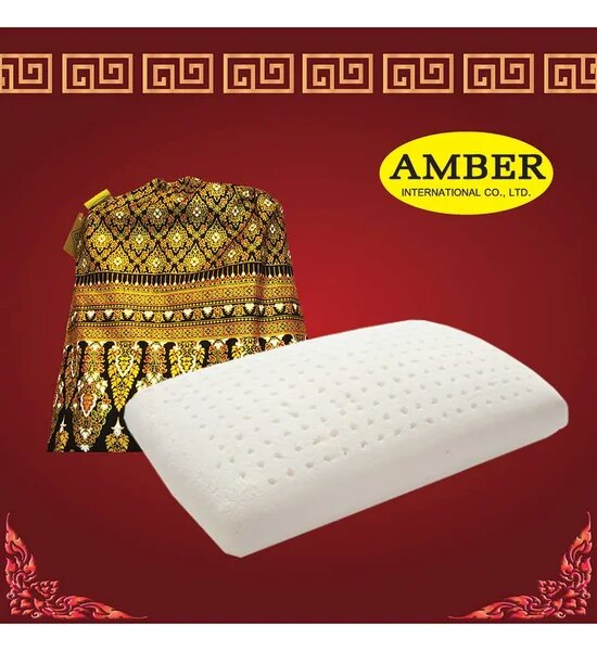 AMBER TRADITIONAL LATEX PILLOW White Оригинал