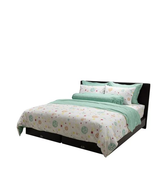 SANTAS Bed Sheet Set SHAMROCK Design Оригинал