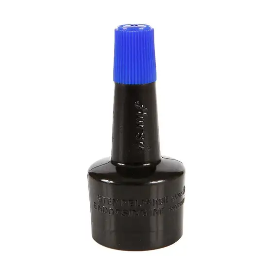 HORSE Stamp Pad Refill Ink 28 cc. Blue Оригинал