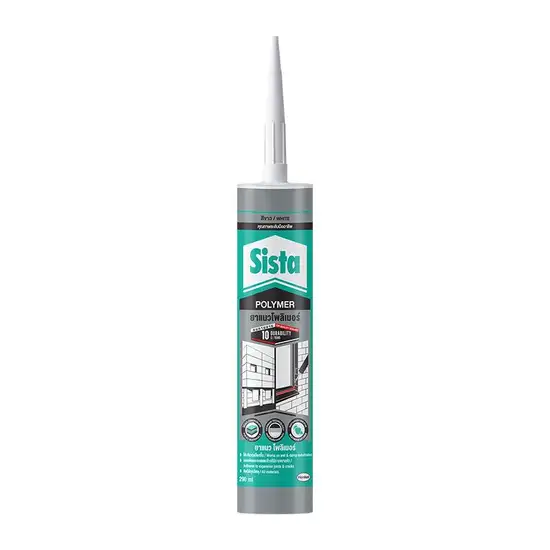 SISTA White Polymer Sealant SISTA No.1911107 Size 290 ml Оригинал