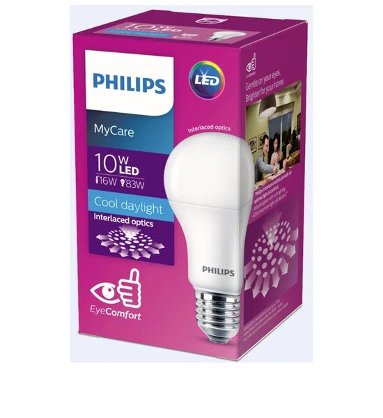 PHILIPS LIGHTING หลอดประหยัดไฟLED10WE27CDL Оригинал
