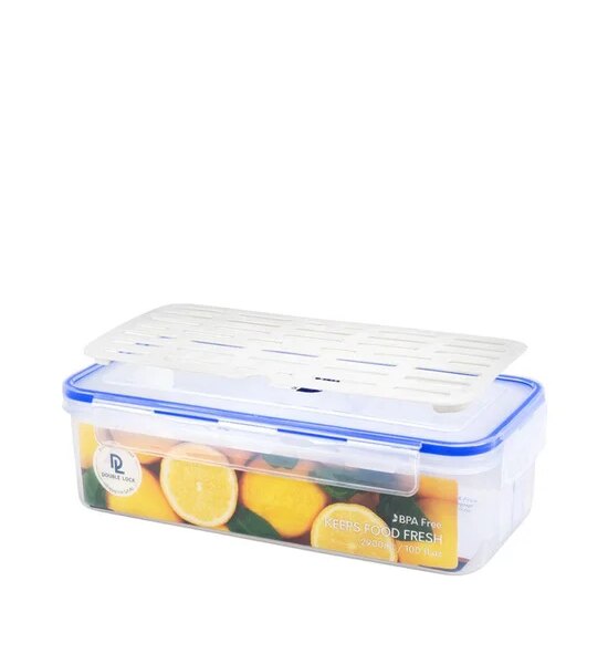 Double Lock Rectangle 9515 2900 mL Transparent Оригинал
