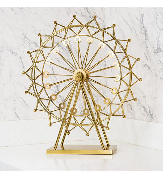 Masterpiece_decor Luxury Home décor Golden Ferris Wheel Оригинал