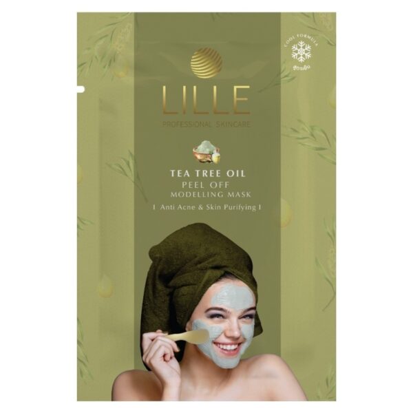 Lille Professional Skincare Tea Tree Oil Peel Off Modelling Mask 40 G. Оригинал