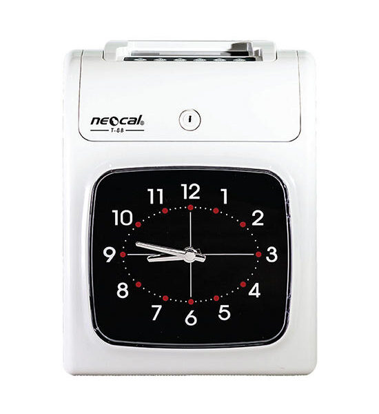 NEOCAL NEOCAL เครื่องตอกบัตร รุ่น T-8B สีขาว Оригинал