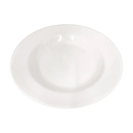 MELAMINE WARE Cream - White Melamine Deep Plate P1001-8 Size 8 Inch. Оригинал