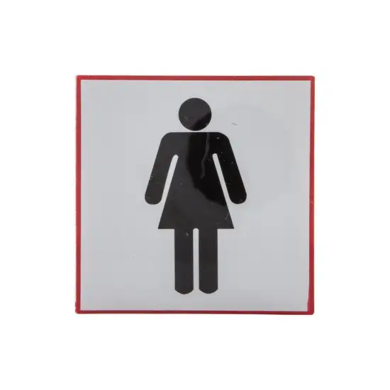 @ONE Lebel Plastic Women 10x10cm. Оригинал