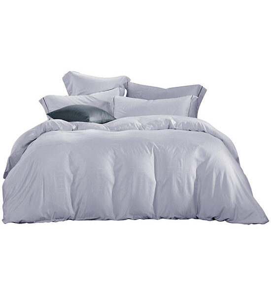 CANNON King Quilt Cover Bamboo Humfrey Dobby Hahna  Color Zen Blue Оригинал