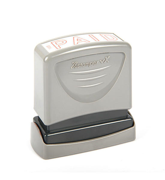 XSTAMPER (PAID) Pre-Inked Rubber Stamp Оригинал