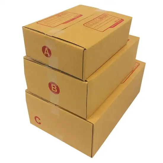 GIANT KINGKONG Brown Post Box With Send/Receive No. 0 Size 11 x 17 x 6 cm (Pack 10 Pcs.) Оригинал
