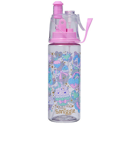 SMIGGLE Spritz Drink Bottle Radiant Plastic 560 mL Pink Оригинал