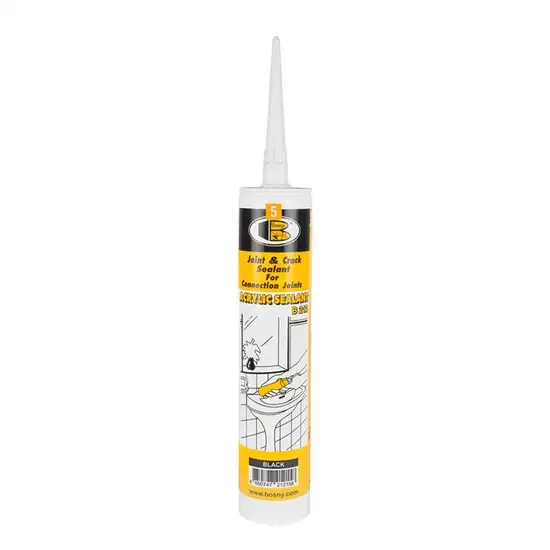 BOSNY Black Acrylic Sealant B212 Size 300 ml Оригинал