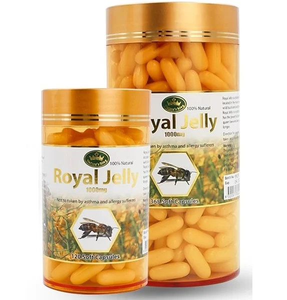 Пчелиное маточное молочко Royal Jelly King 1000 мг 120 или 365 шт