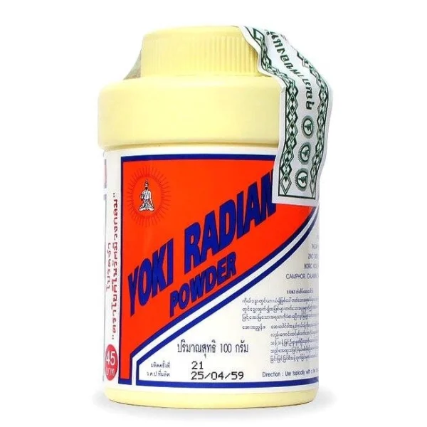 Антибактериальный тальк для тела Yoki Radian Powder, 60 гр., Таиланд