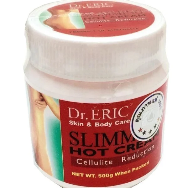 Антицеллюлитный, разогревающий крем для тела Dr. Eric Slimm Hot Cream Cellulite Reduction, 500 мл., Таиланд
