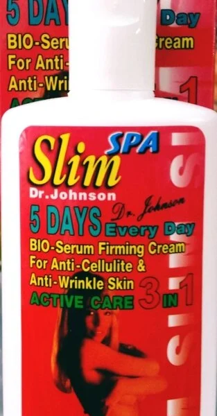 Антицеллюлитный, жиросжигающий крем Slim Dr. Johnson 5 Days Every Day Bio-Serum Firming Cream, 150 мл., Таиланд