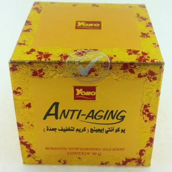 Антивозрастной крем для лица Yoko Anti - Aging  Q10, Таиланд, 30 гр