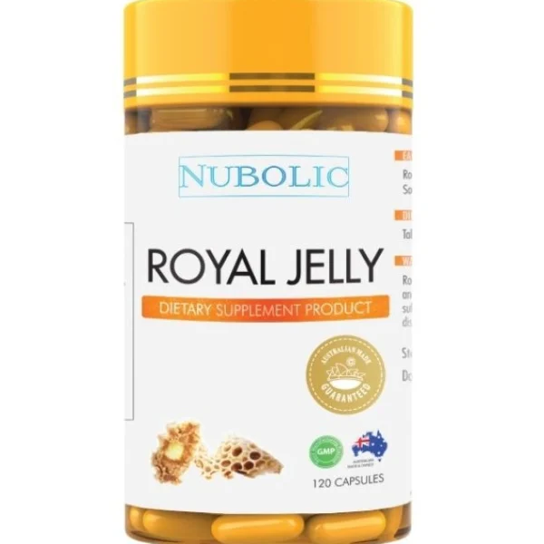 Маточное молочко Nubolic Royal Jelly 1500 мг 30 или 120 шт