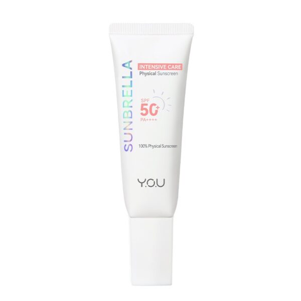 Y.O.U Sunbrella Intensive Care Physical Sunscreen SPF50+ PA++++ 40ml. Оригинал