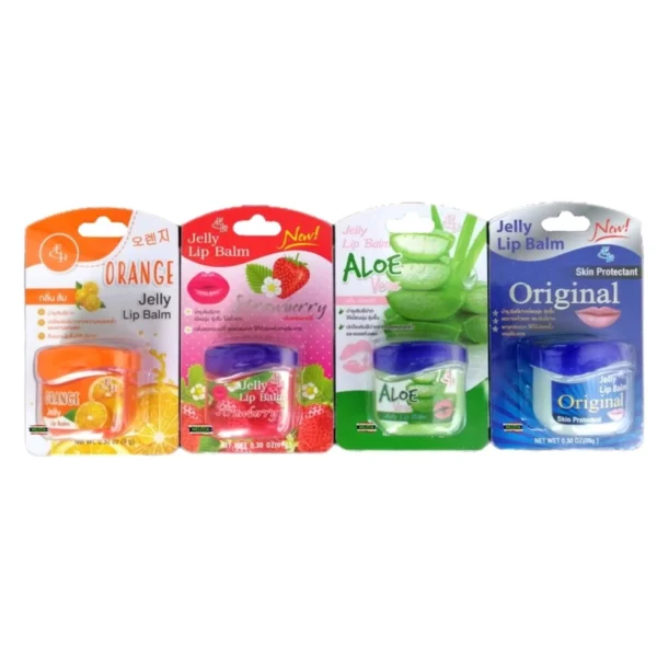 Бальзам для губ Jelly Lip Balm на основе кокосового масла и пчелиного воска. Таиланд