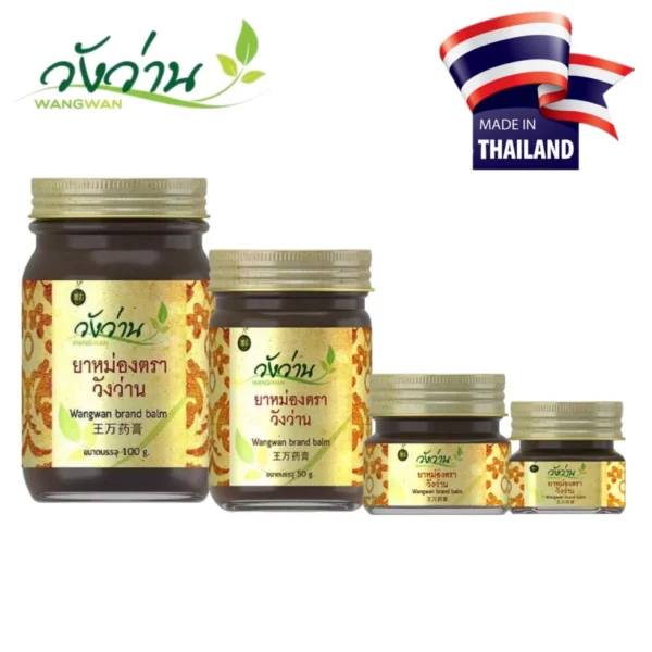 Бальзам тайский с натуральным змеиным жиром Wang Wan Brand Balm от подагры и болей в суставах.