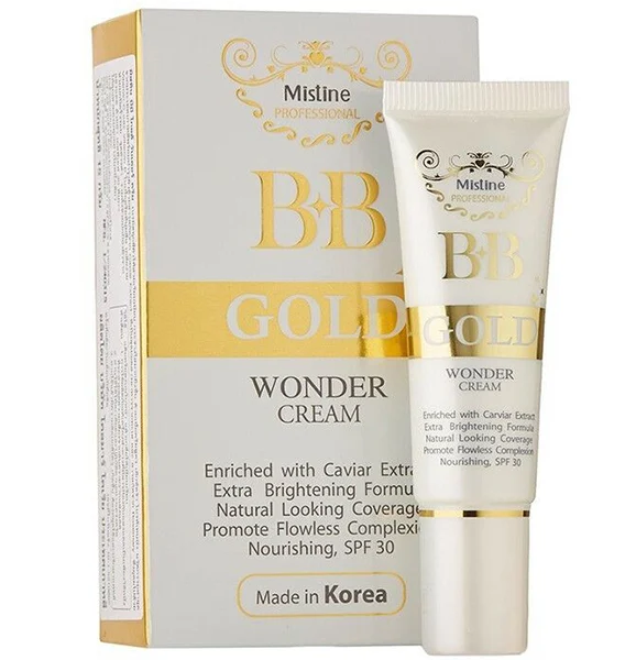 BB-крем с золотом и черной икрой Mistine SPF30 PA++ 15 мл