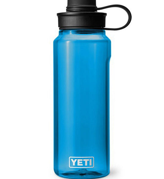 YETI YONDER 1 L WATER BOTTLE WITH TETHER CAP BIG WAVE BLUE Оригинал