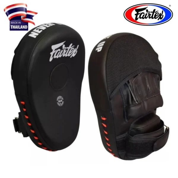 Боксерские лапы Fairtex FMV-13 Maximized Focus Mitts, Таиланд Black