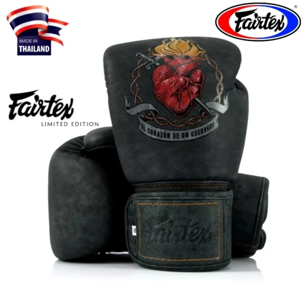 Боксерские перчатки Fairtex BGV-Premium The Heart of Warrior лимитированная серия, Таиланд