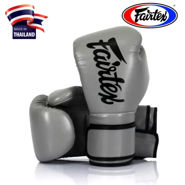 Боксерские перчатки Fairtex Boxing Gloves BGV14, Таиланд 8 oz Gray