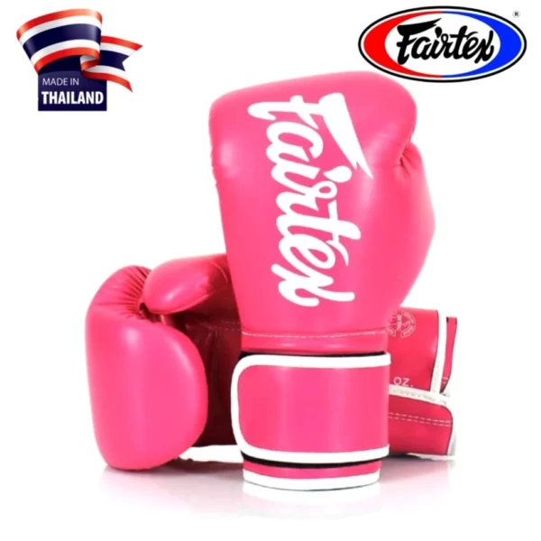 Боксерские перчатки Fairtex Boxing Gloves BGV14, Таиланд 8 oz Pink