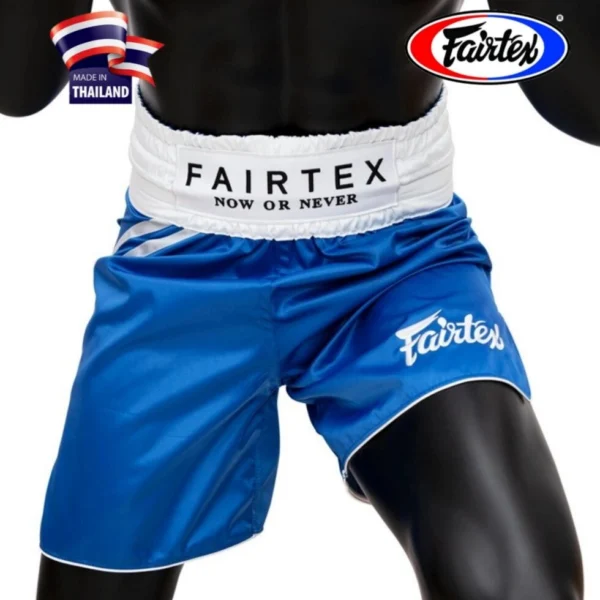 Боксерские шорты Fairtex Muay Thai Shorts BT2009, Таиланд XS Blue