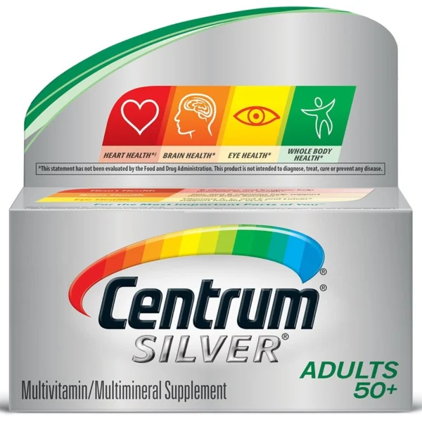 Витамины для людей старше 50 Centrum Silver 50+ 30 капсул